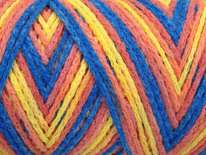 Saver Chain Color Blue, Yellow, Light Salmon fnt2-64480