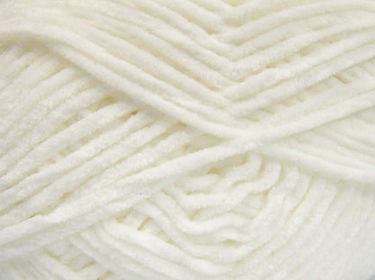 Chenille Baby Light White fnt2-64486