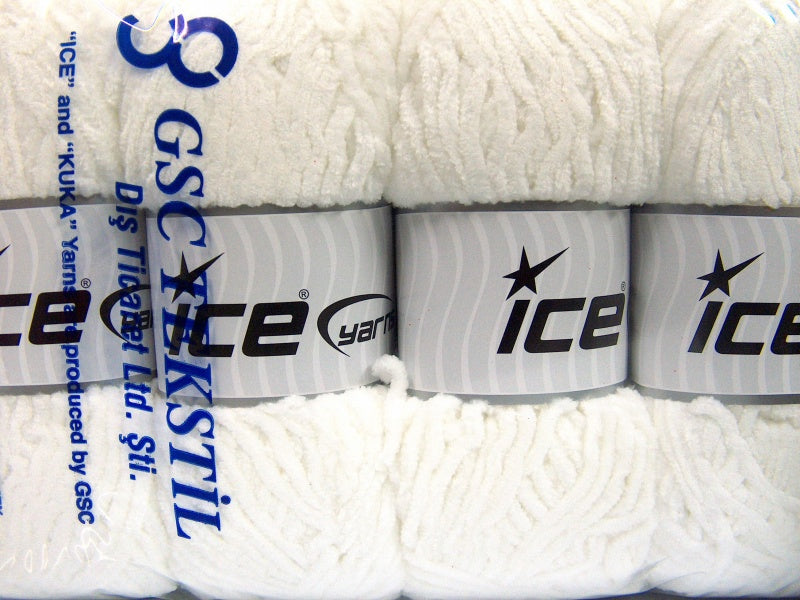 Chenille Baby Light White fnt2-64486