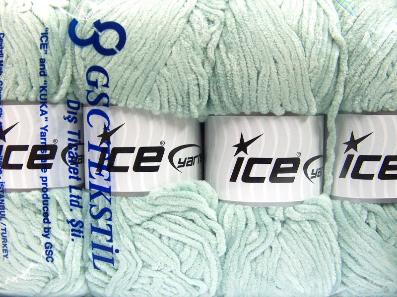 Chenille Baby Light Mint Green fnt2-64508