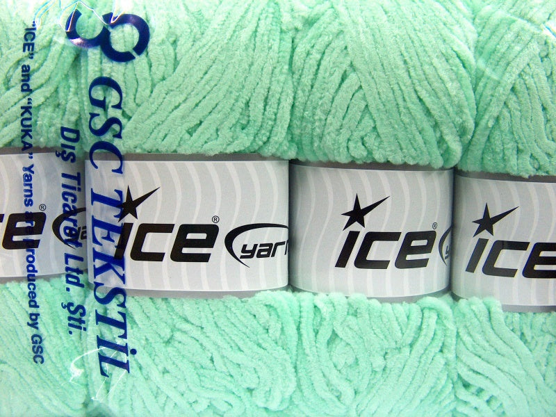 Chenille Baby Light Light Green fnt2-64510