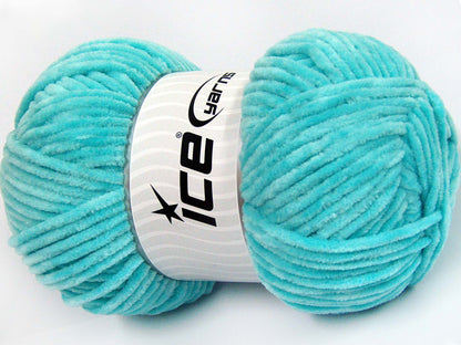 Chenille Baby Light Light Turquoise fnt2-64512