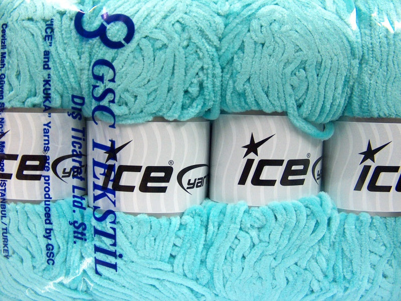 Chenille Baby Light Light Turquoise fnt2-64512