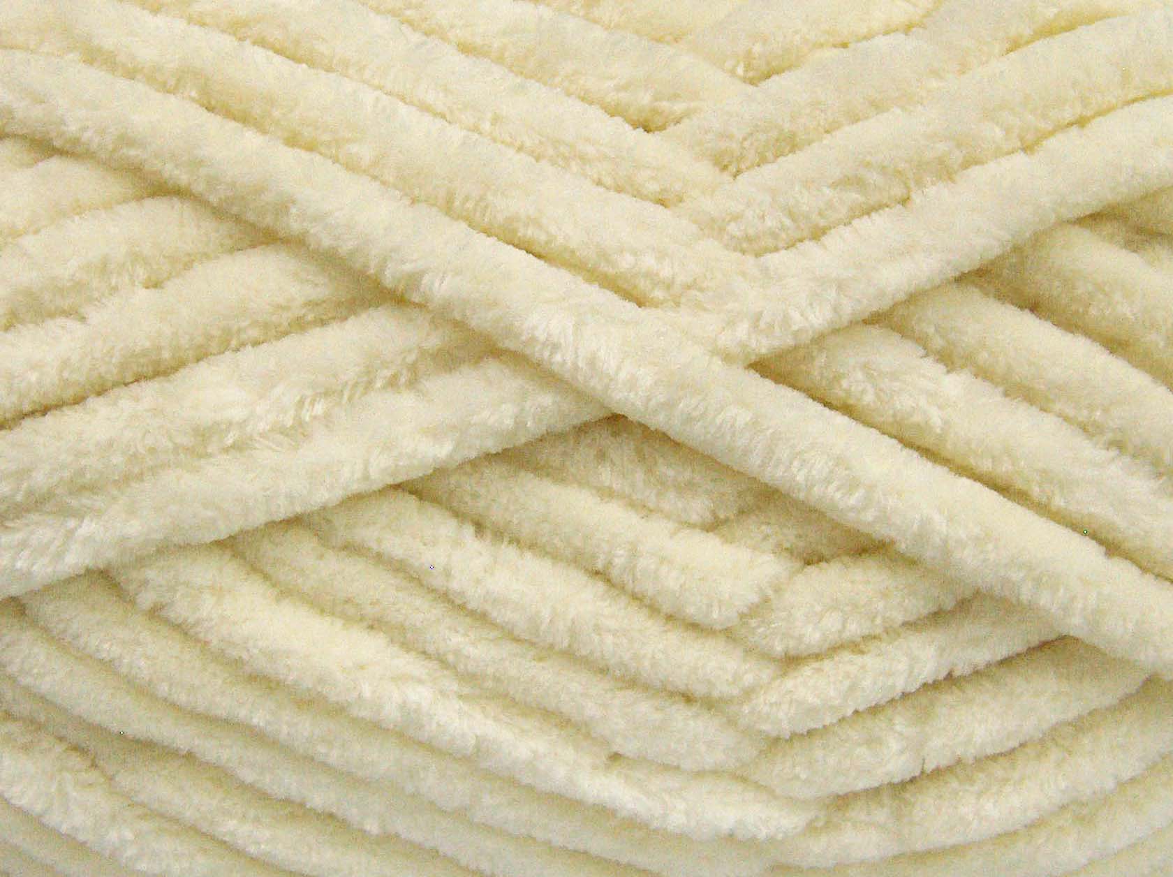 Chenille Superbulky Cream fnt2-64515