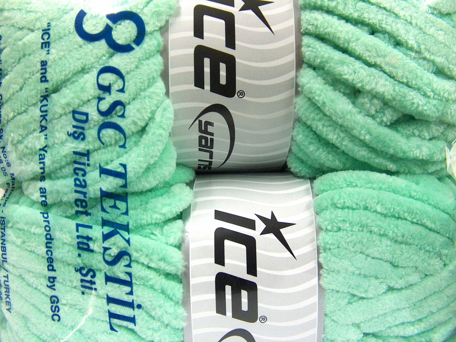 Chenille Superbulky Light Green fnt2-64524