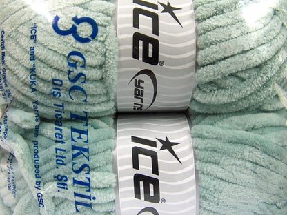 Chenille Superbulky Mint Green fnt2-64525