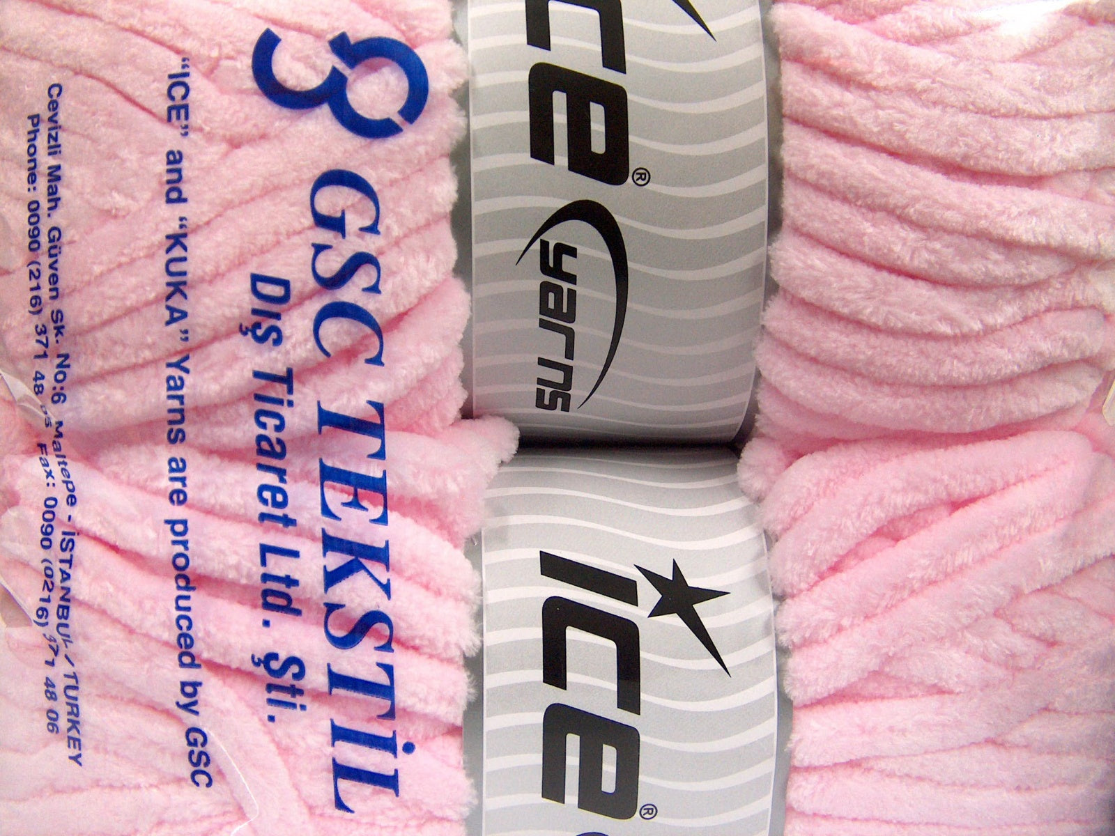 Chenille Superbulky Baby Pink fnt2-64526