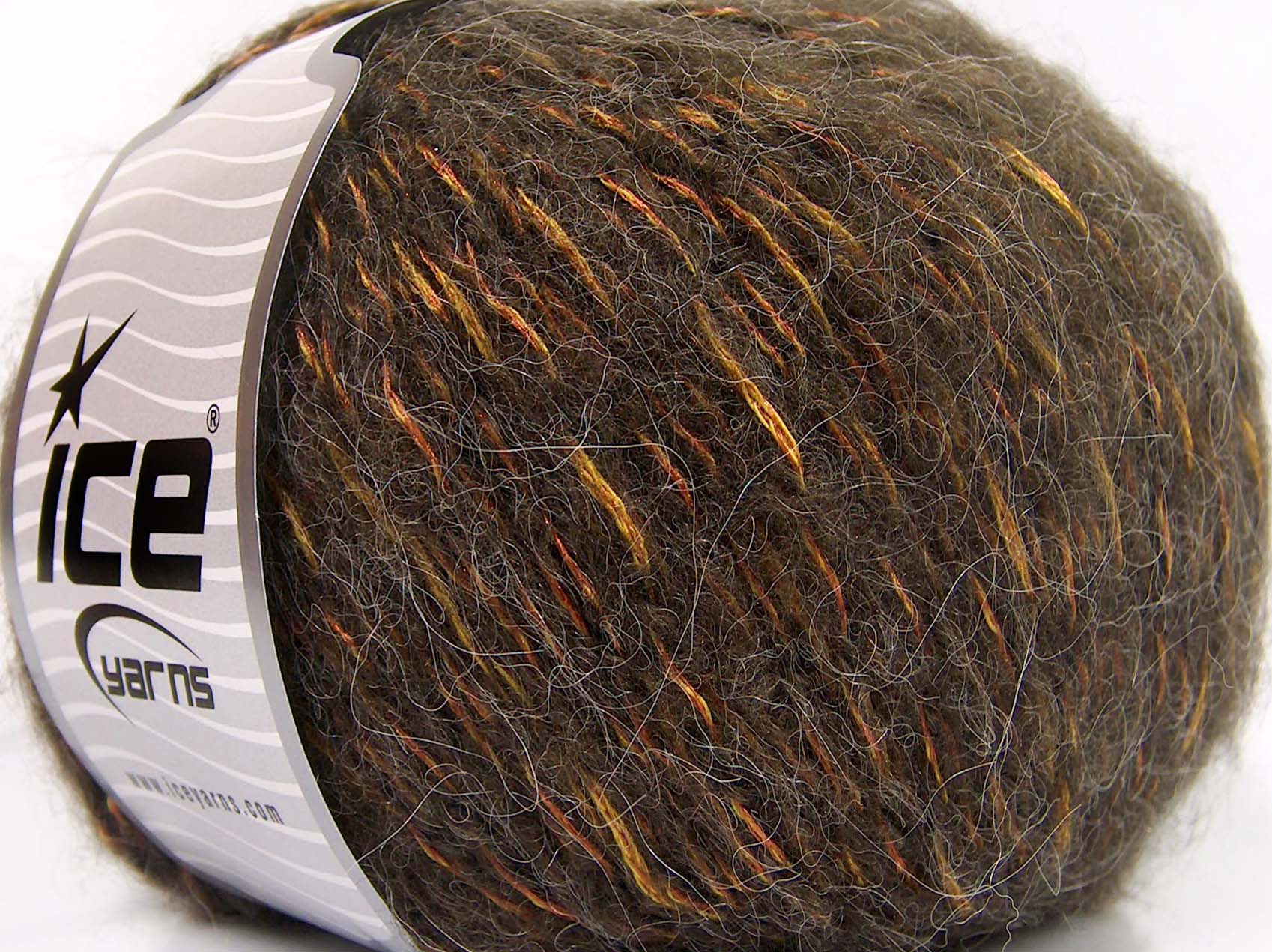 Alpaca Shine Dark Brown, Gold, Olive Green Sku:fnt2-64603