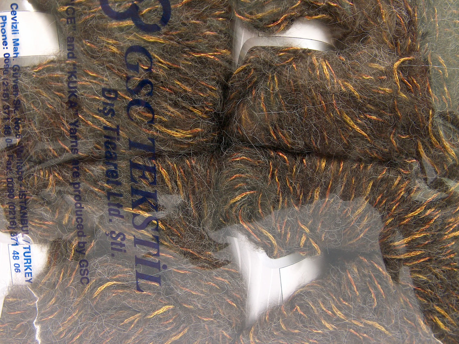 Alpaca Shine Dark Brown, Gold, Olive Green Sku:fnt2-64603