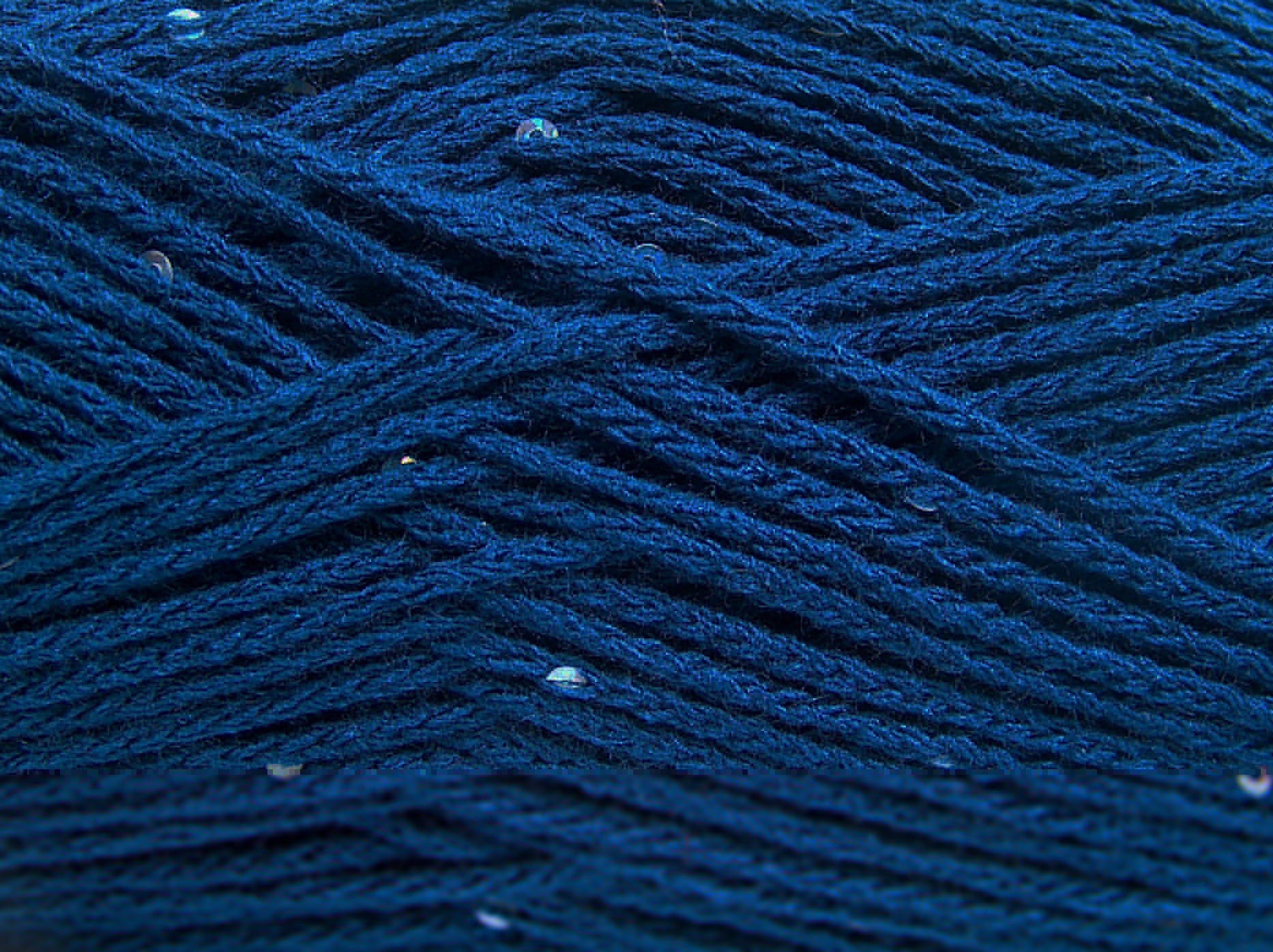 Chain Paillette Dark Blue fnt2-64922