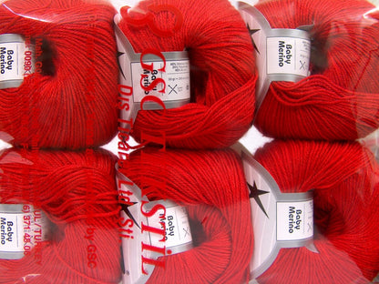 Baby Merino Red fnt2-65046