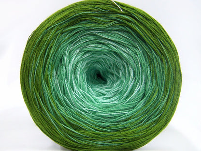 Cakes Cotton Fine Green Shades fnt2-65061