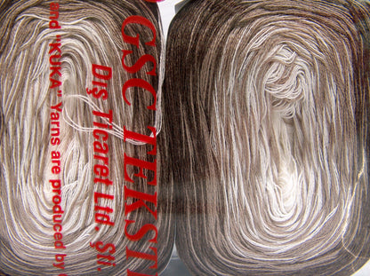 Cakes Cotton Fine Brown, Camel, Cream fnt2-65101