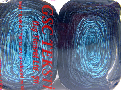 Cakes Cotton Fine Navy, Jeans Blue, Turquoise fnt2-65103