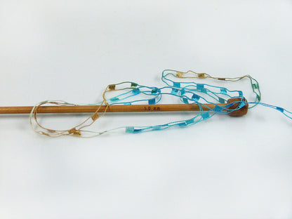 Mini Ladder Blue, Light Brown fnt2-65265