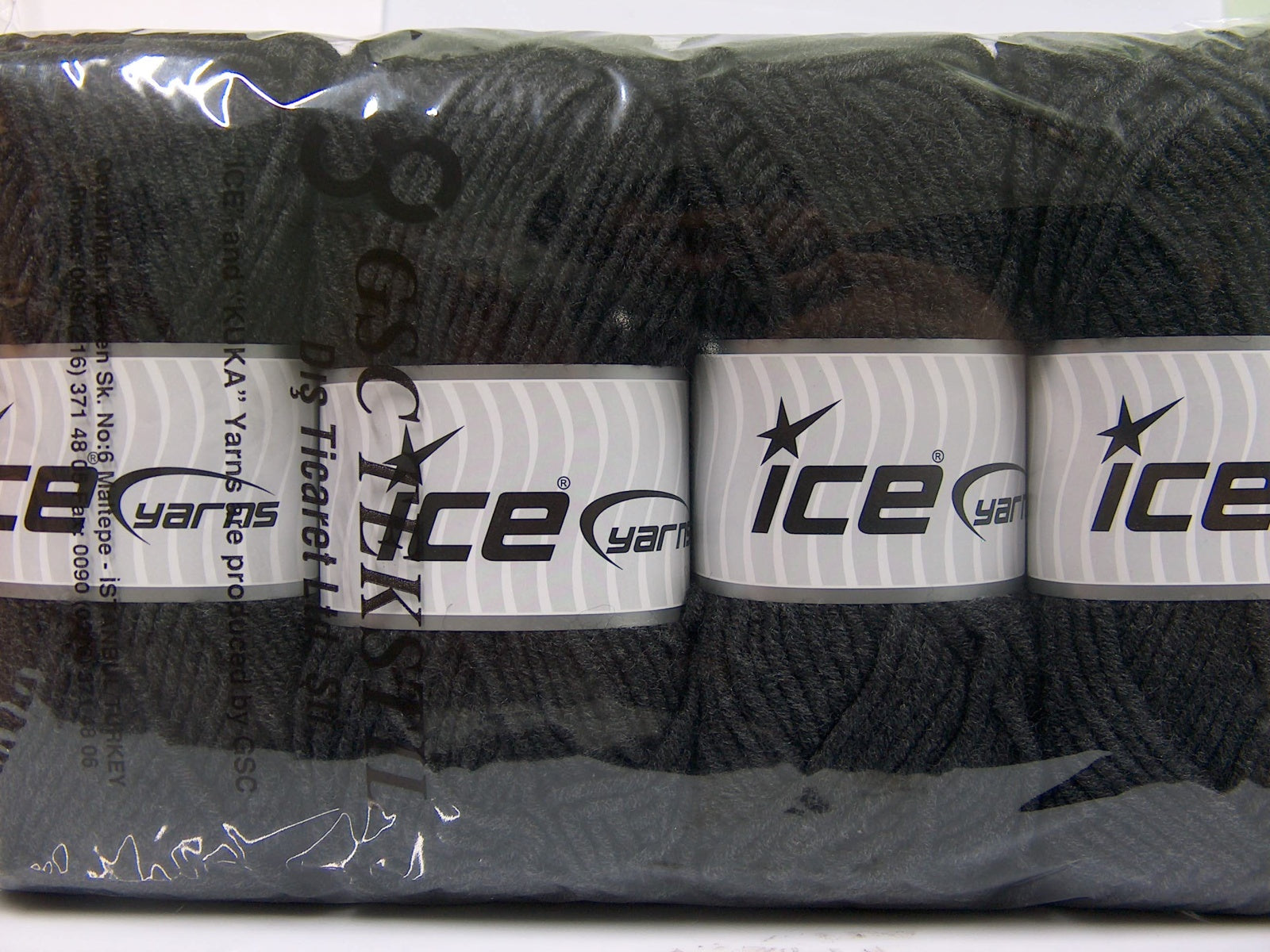 Merino Chunky Anthracite Black fnt2-65939