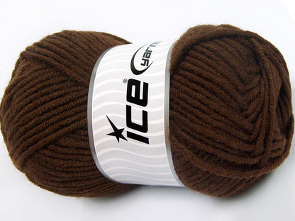 Merino Chunky Dark Brown fnt2-65942