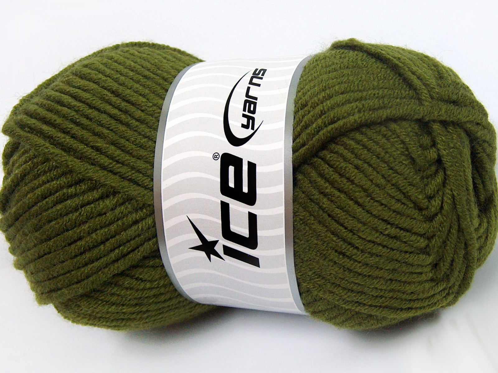 Merino Chunky Dark Khaki fnt2-65950