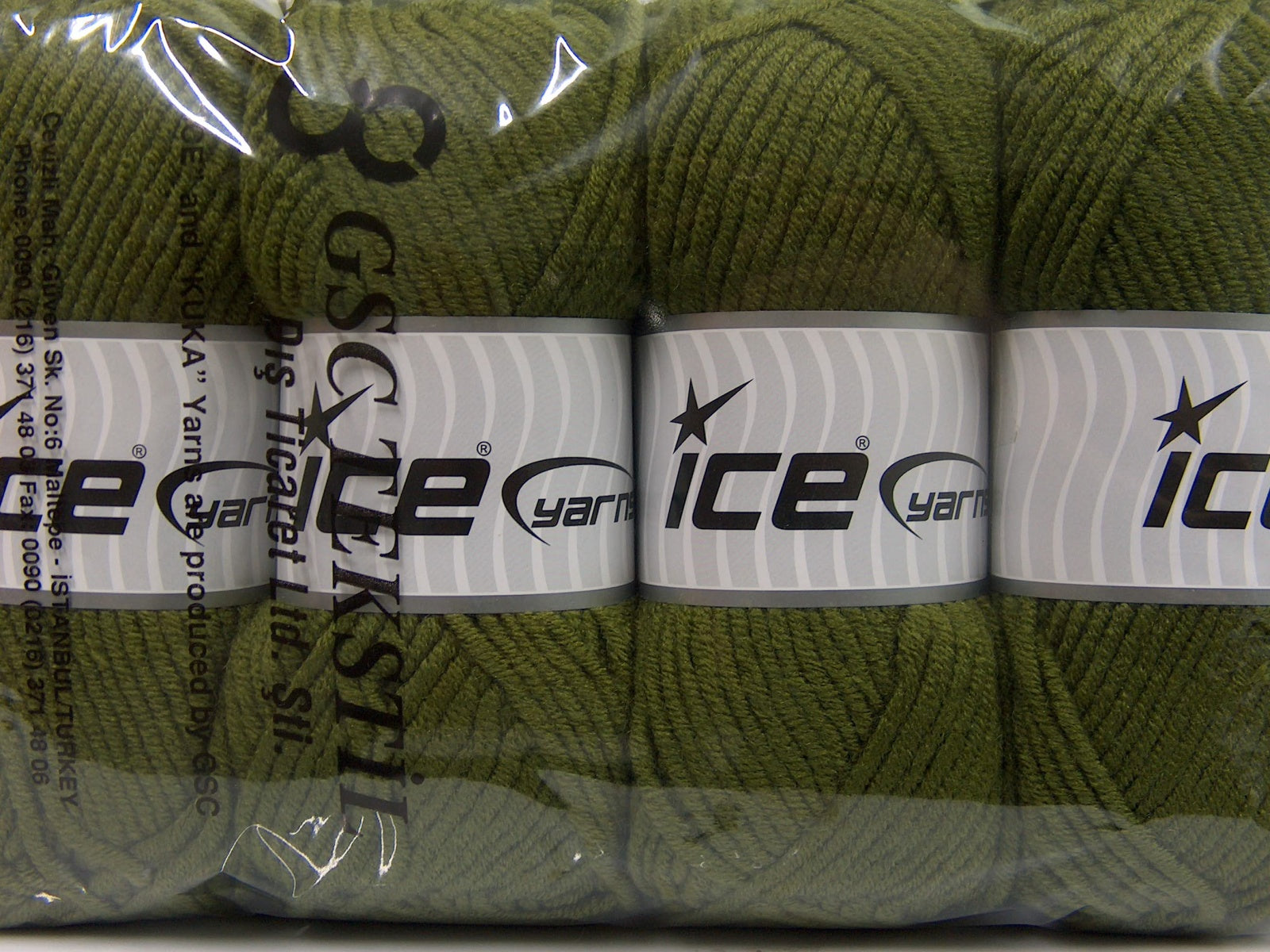 Merino Chunky Dark Khaki fnt2-65950