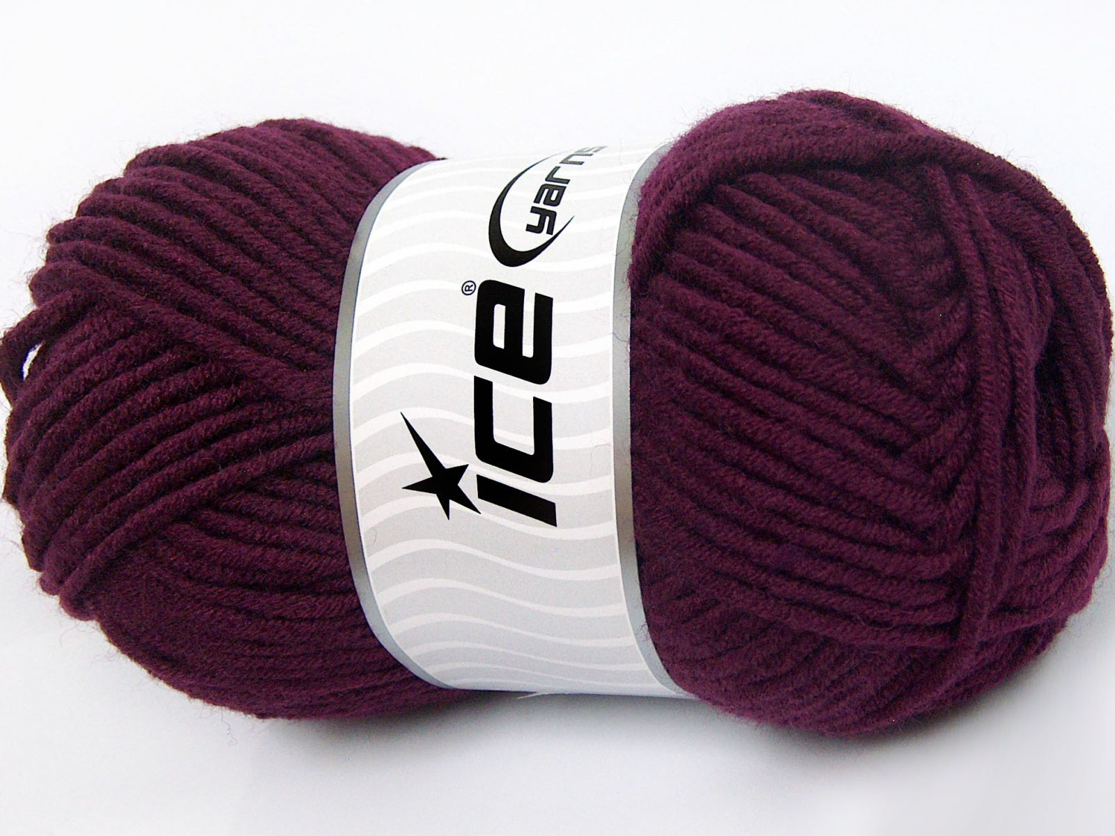 Merino Chunky Maroon fnt2-65959