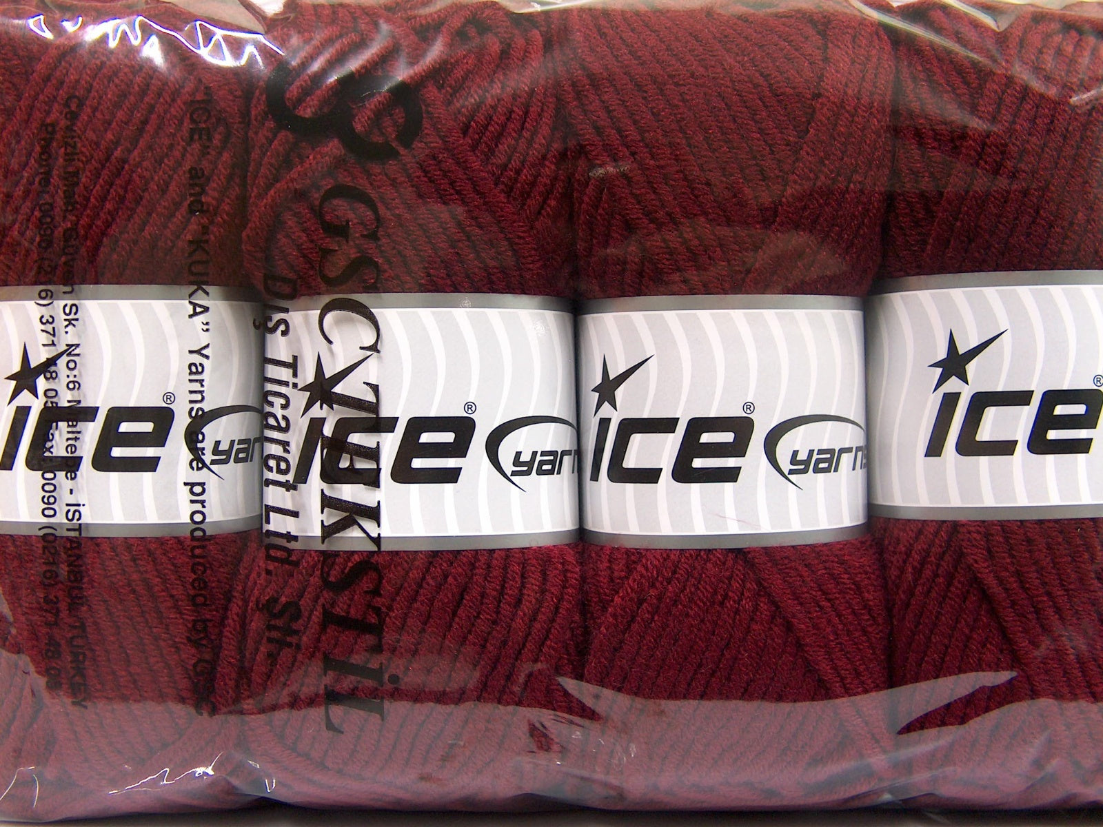 Merino Chunky Burgundy fnt2-65960