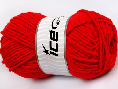 Merino Chunky Red fnt2-65966