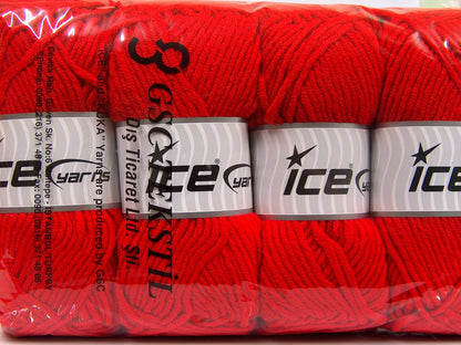 Merino Chunky Red fnt2-65966