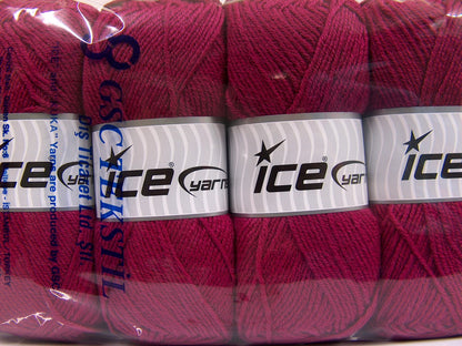 Merino Gold Light Dark Fuchsia fnt2-66094