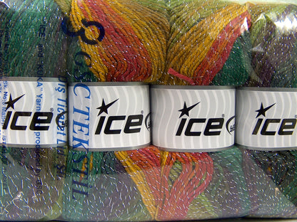 Magic Glitz Green Shades, Purple, Copper, Gold fnt2-66547