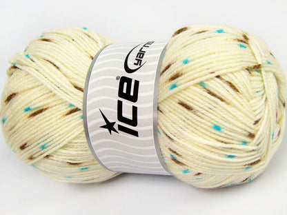 Baby Lollipop Cream, Turquoise, Brown fnt2-66569