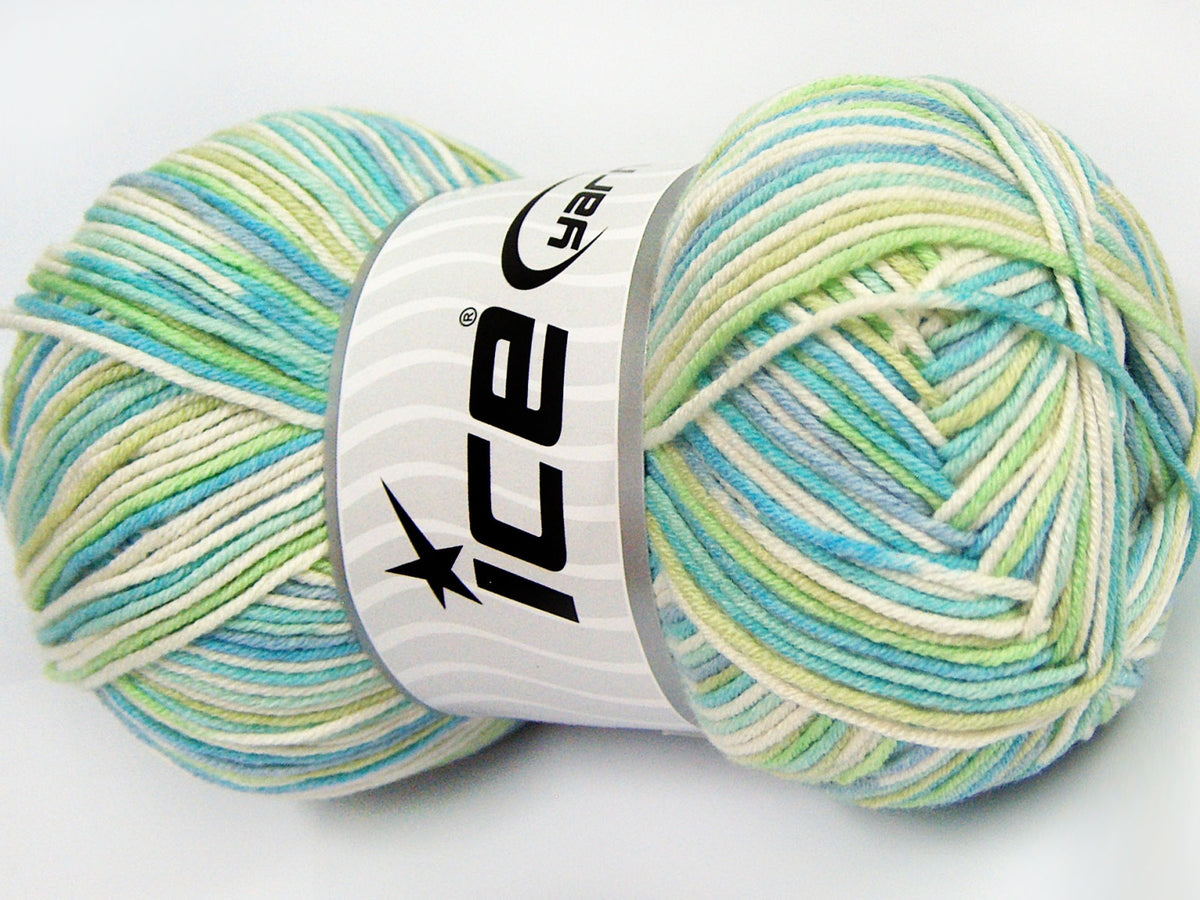 Lorena Color Turquoise, Blue, Green, Cream fnt2-66581