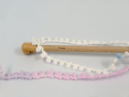 Boucleron Chain Light Pink, Light Lilac, White, Light Blue fnt2-66619