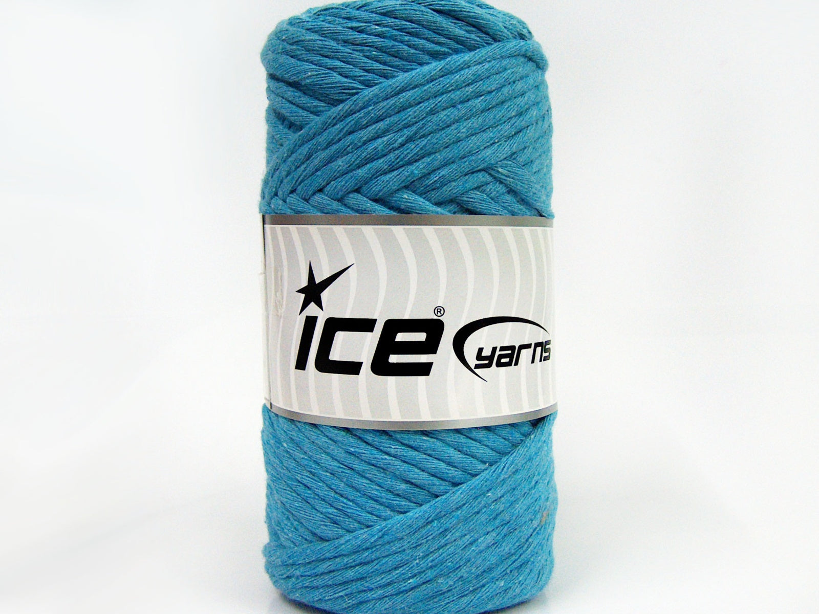 Natural Cotton Jumbo Turquoise fnt2-66835