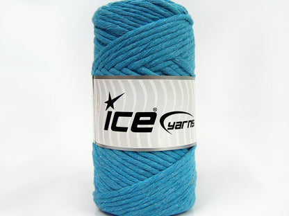 Natural Cotton Jumbo Turquoise fnt2-66835