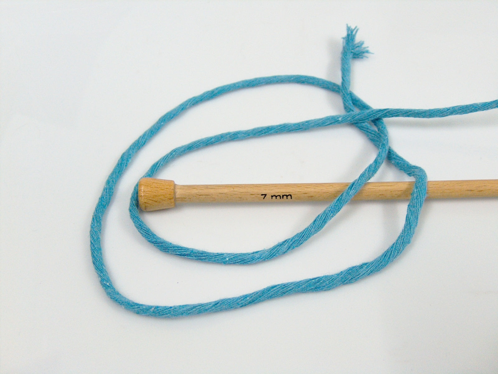 Natural Cotton Jumbo Turquoise fnt2-66835