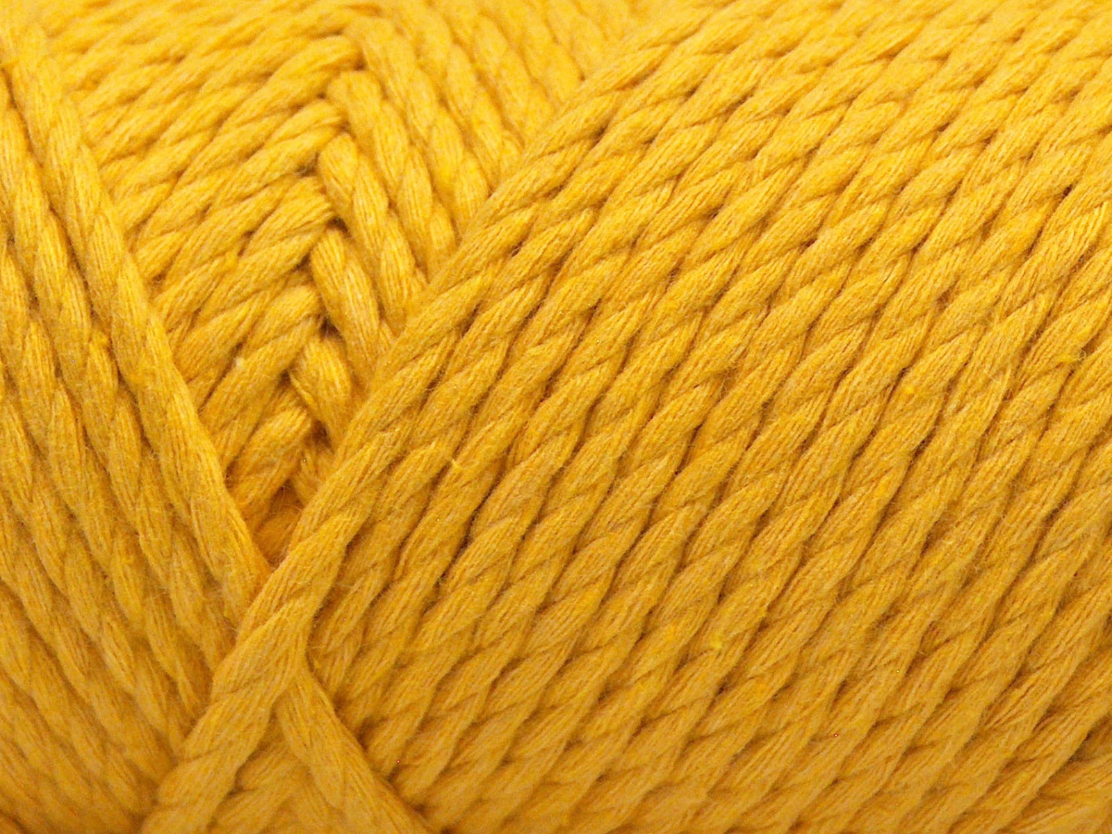 Cotton Rope Dark Yellow fnt2-67243