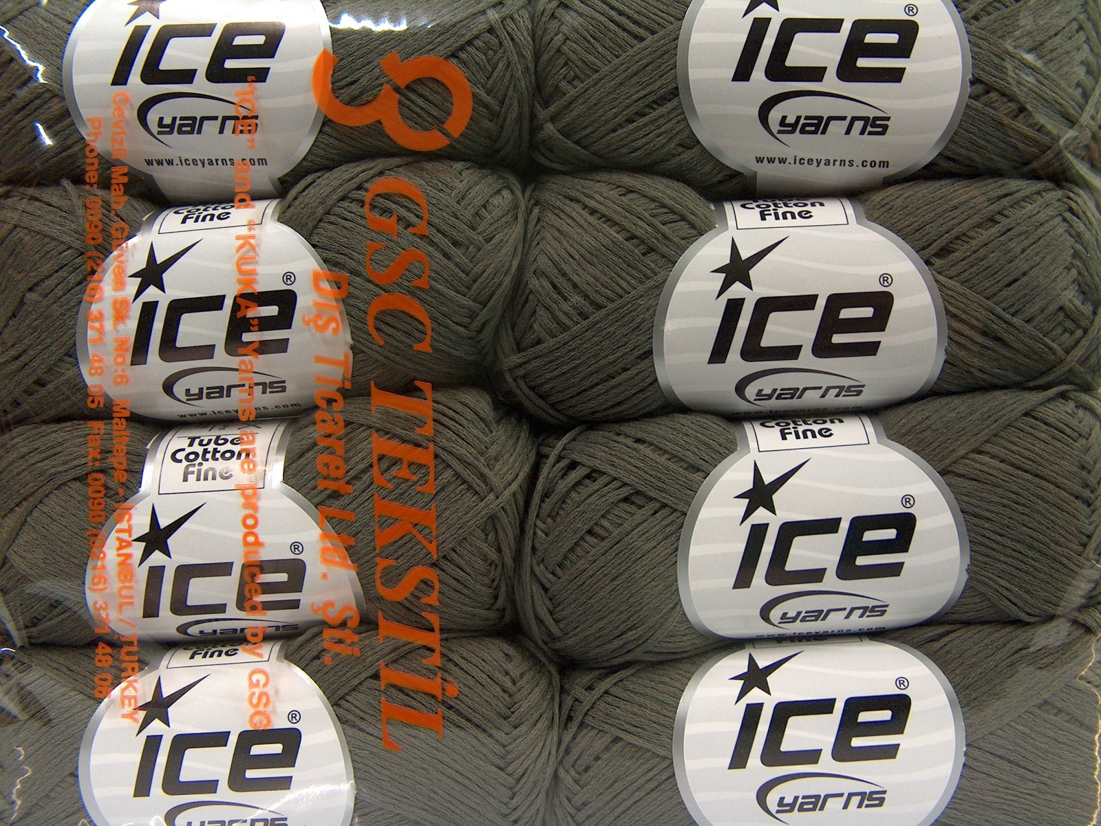 Tube Cotton Fine Light Khaki fnt2-67361