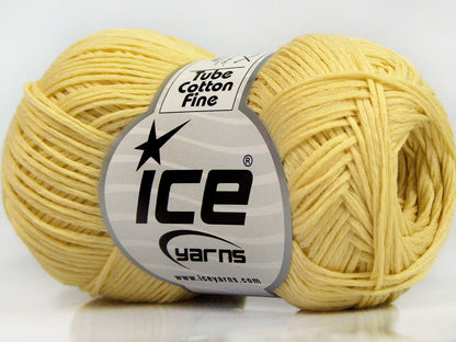 Tube Cotton Fine Light Yellow fnt2-67378