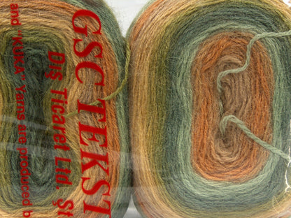 Cakes Mohair Green shades, Brown Shades fnt2-67395
