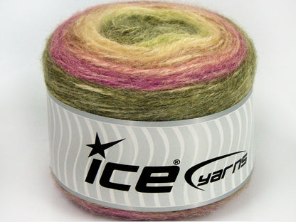 Cakes Alpaca Green Shades, Fuchsia fnt2-67396