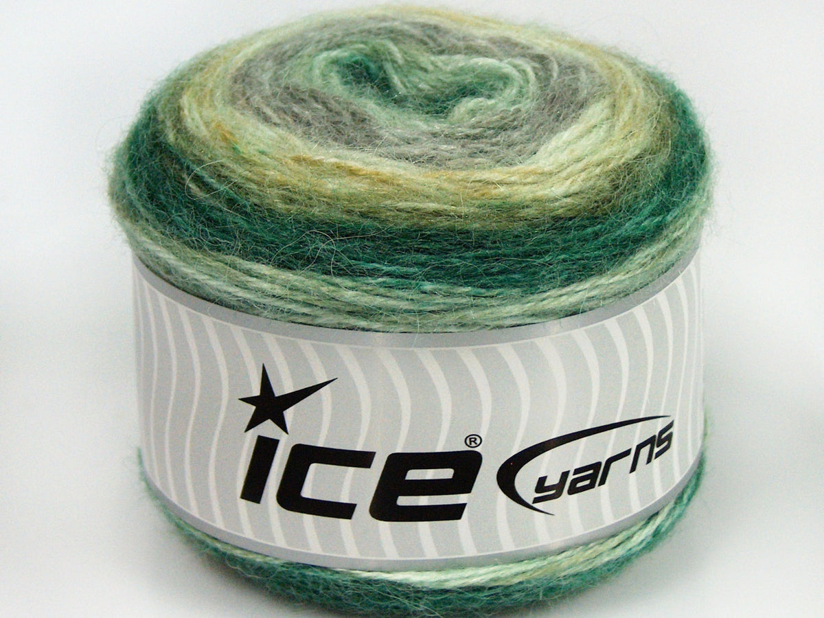 Cakes Alpaca Green Shades, Grey Shades fnt2-67399