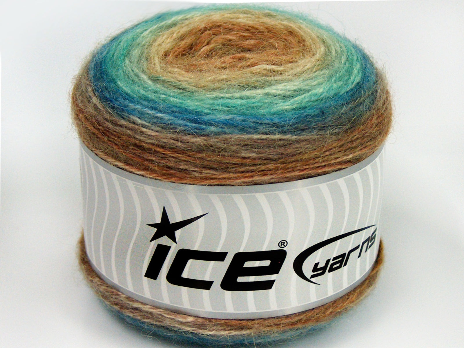 Cakes Alpaca Brown Shades, Turquoise Shades fnt2-67400