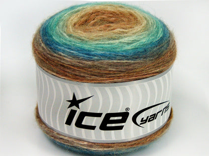 Cakes Alpaca Brown Shades, Turquoise Shades fnt2-67400