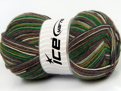 Smart Sock Smoke Brown, Cream, Green Shades, Blue fnt2-67405