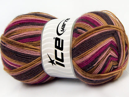 Smart Sock Maroon, Pink Shades, Camel fnt2-67412
