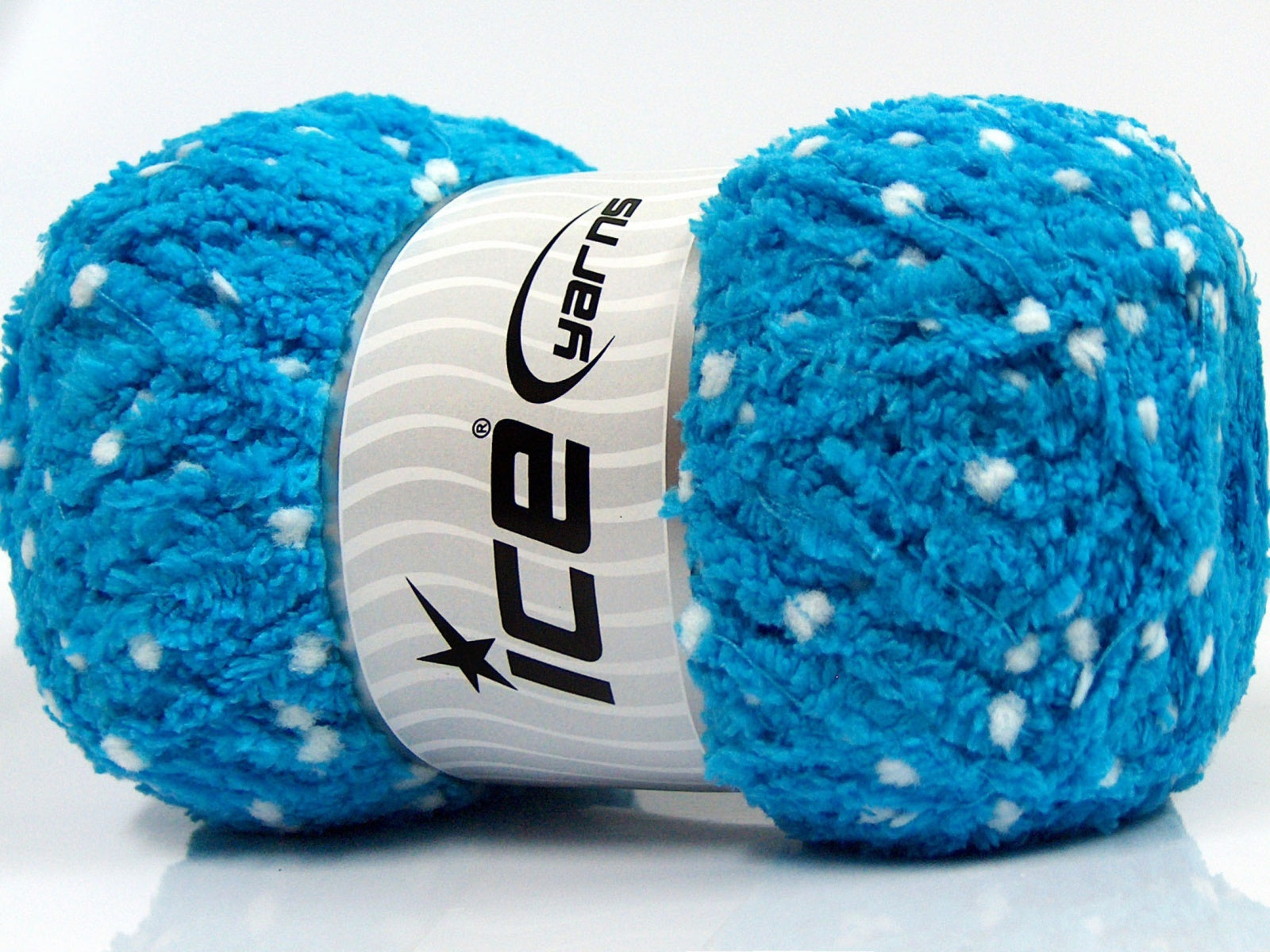 Puffy PomPom Turquoise fnt2-67494