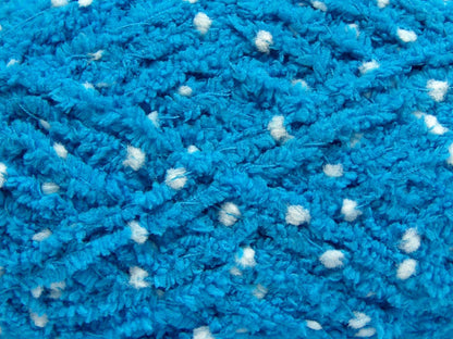 Puffy PomPom Turquoise fnt2-67494