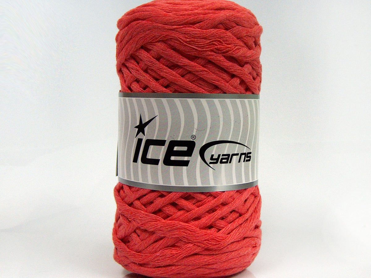 Ice Yarns Natural Cotton Chunky – Salmon – 100% Cotton
