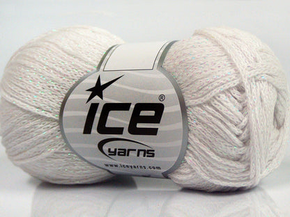 Elegant Metallic Cotton White, Iridescent fnt2-67827