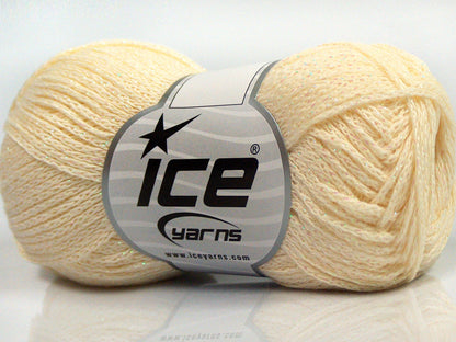 Elegant Metallic Cotton Cream, Iridescent fnt2-67829